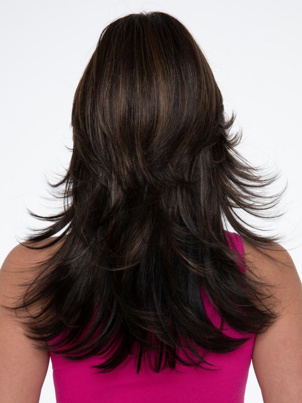 Luscious Geschichtete Echthaar Perücken Für Frauen