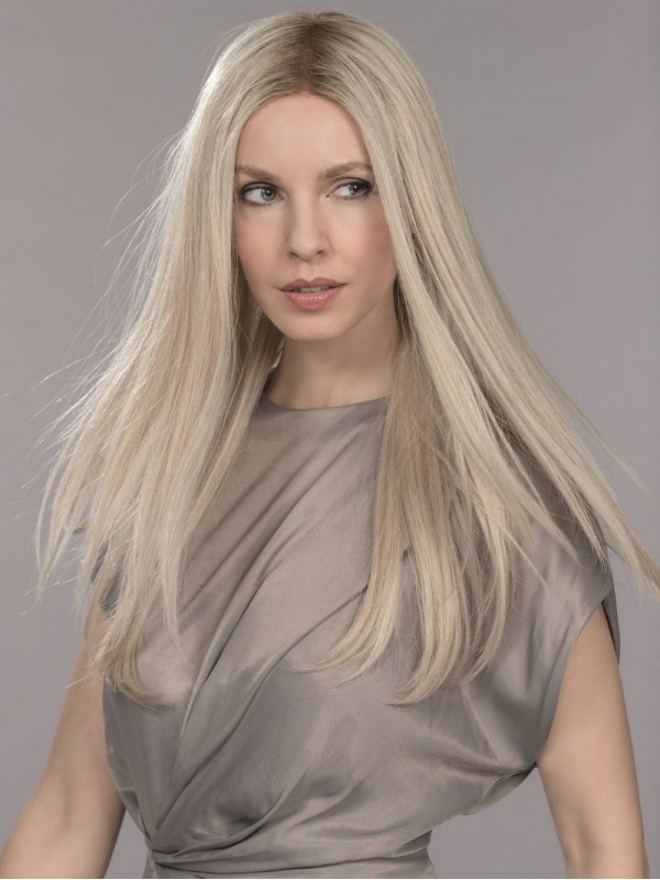 18" Glamouröse Gerade Remy Echthaar Perücken