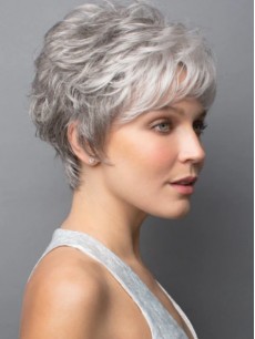 Fashion Wig Glatte 6" Kappenlose Synthetik Perücken